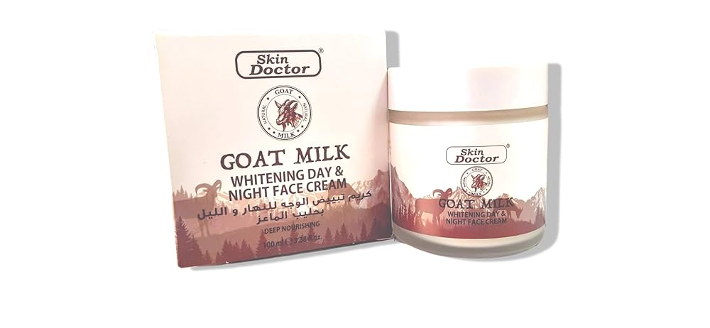 GOAT MILK Whitening day and night face cream 100ml