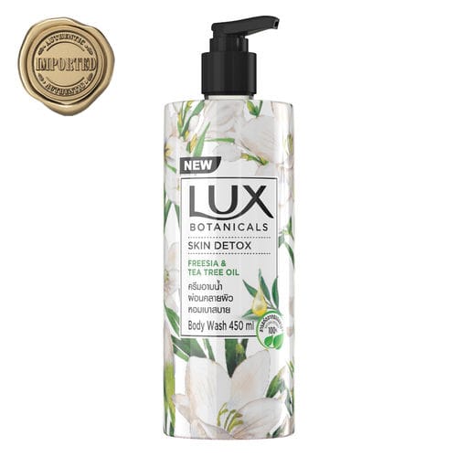 New LUX Botanicals skin detox freesia &tea tree oil 450ml