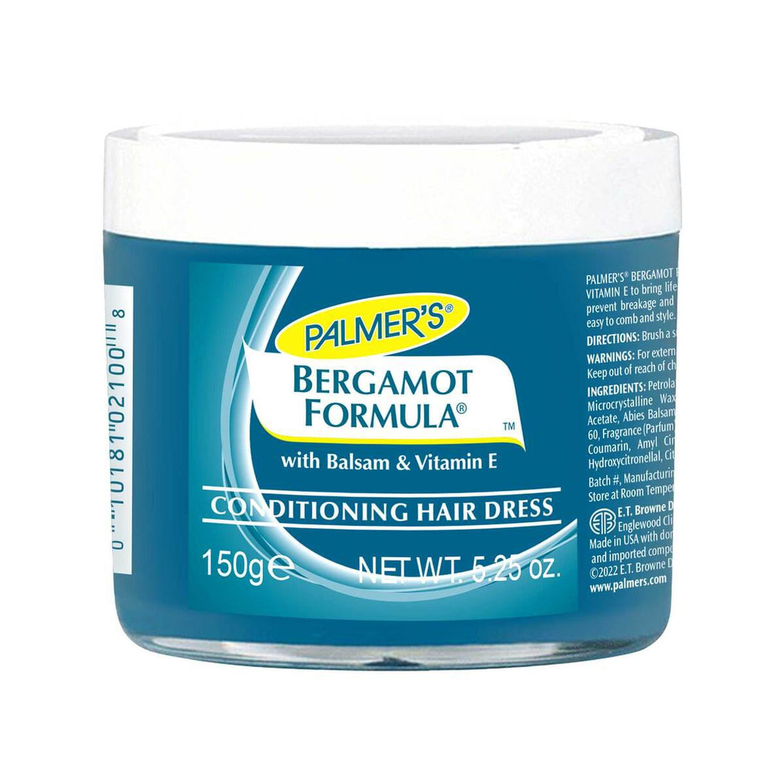 PALMER'S Bergamot formula with balsam& vitamin E conditioning hair dress 150g