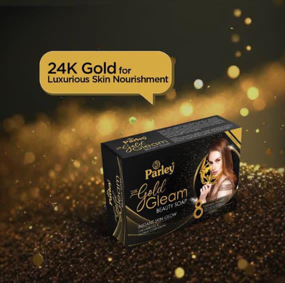 Parley 24k Gold Gleam beauty soap 100g 