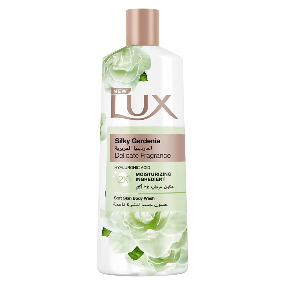 NEW LUX Silky gardenia delicate fragrance soft skin body wash 250ml