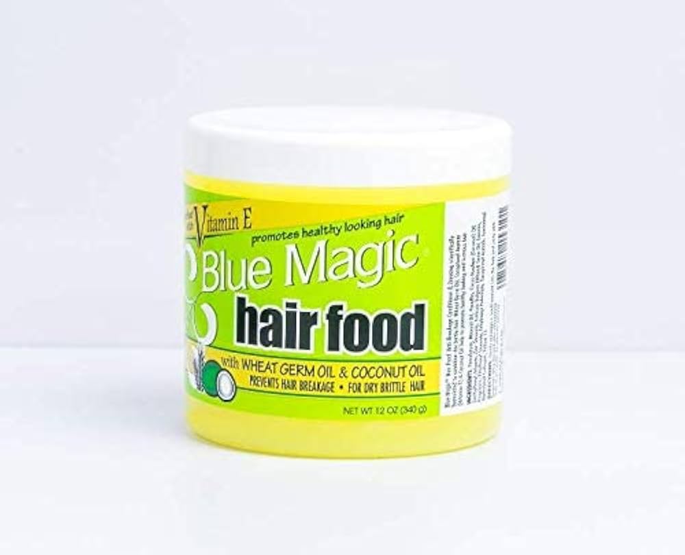 BLUE MAGIC Hair food with wheat germ oil& coconut oil 340g