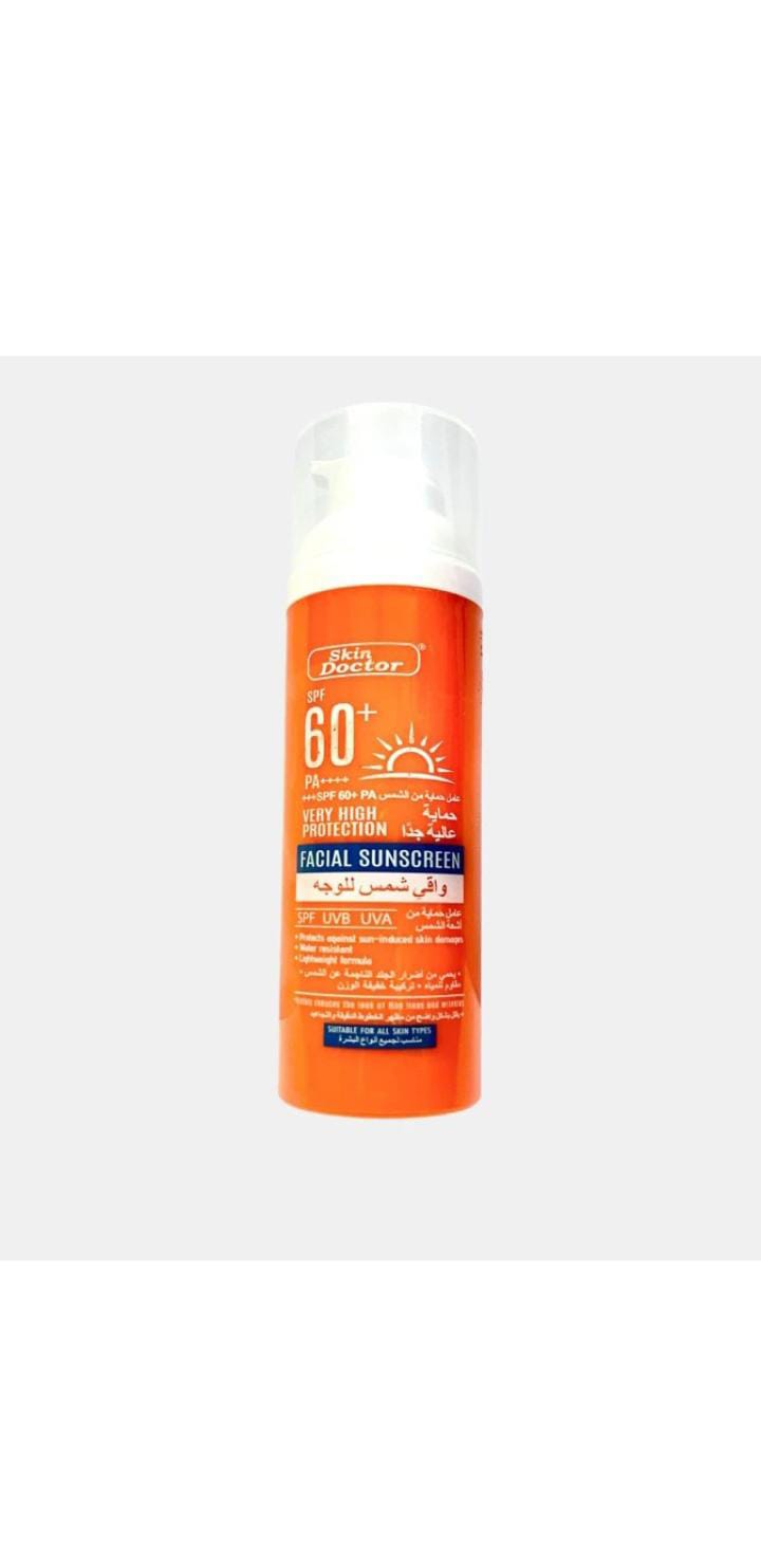SKIN DOCTOR SPF60 Facial sunscreen 100ml