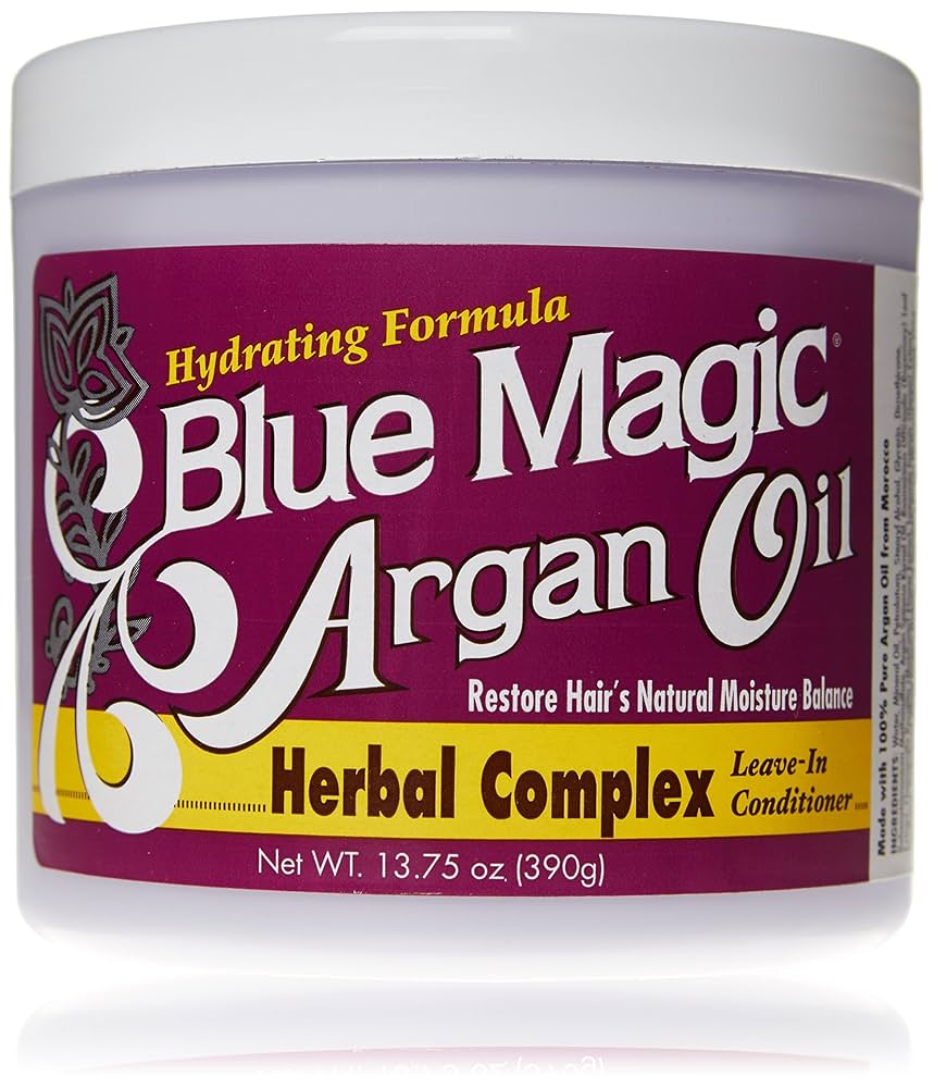 BLUE MAGIC Argan oil herbal complex leave-in conditioner 390g 