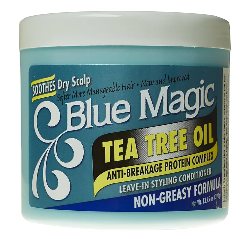 BLUE MAGIC Tea tree oil(Anti breakage protein complex) 390g
