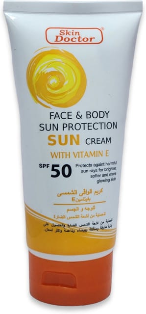 SKIN DOCTOR SPF50 Face and body sun protection sun cream 150g