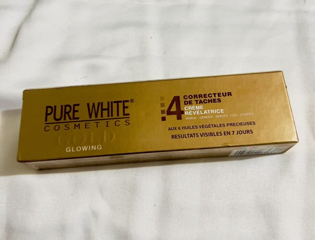PURE WHITE Cosmetics gold glowing 40g