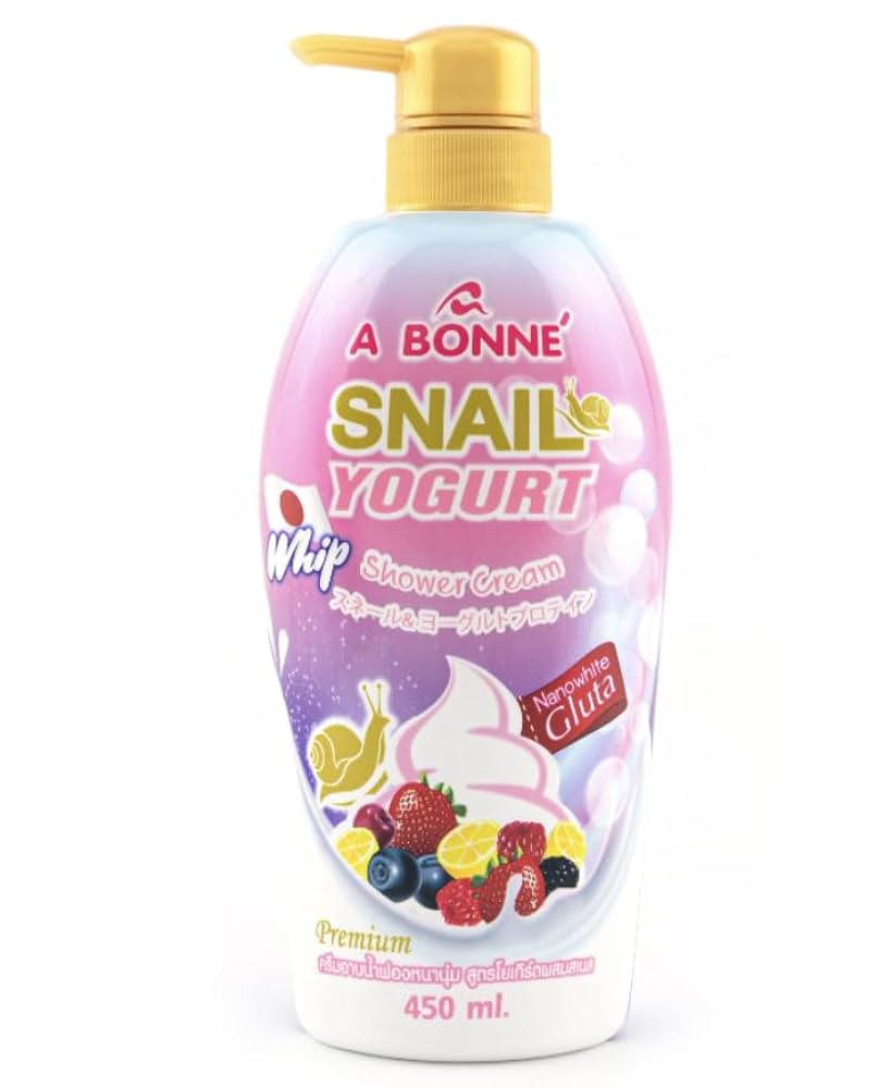 A BONNE Snail yogurt shower cream 450ml