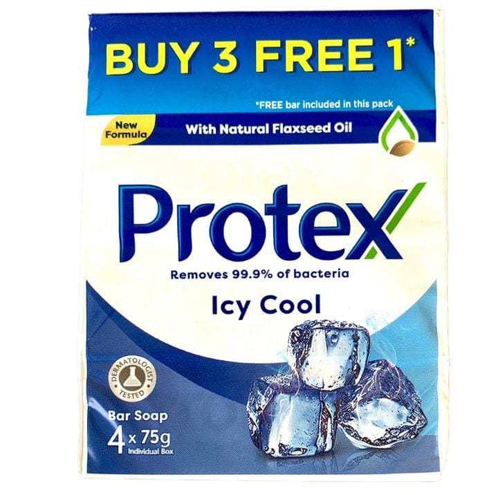 PROTEX Icy cool bar soap 4*75g