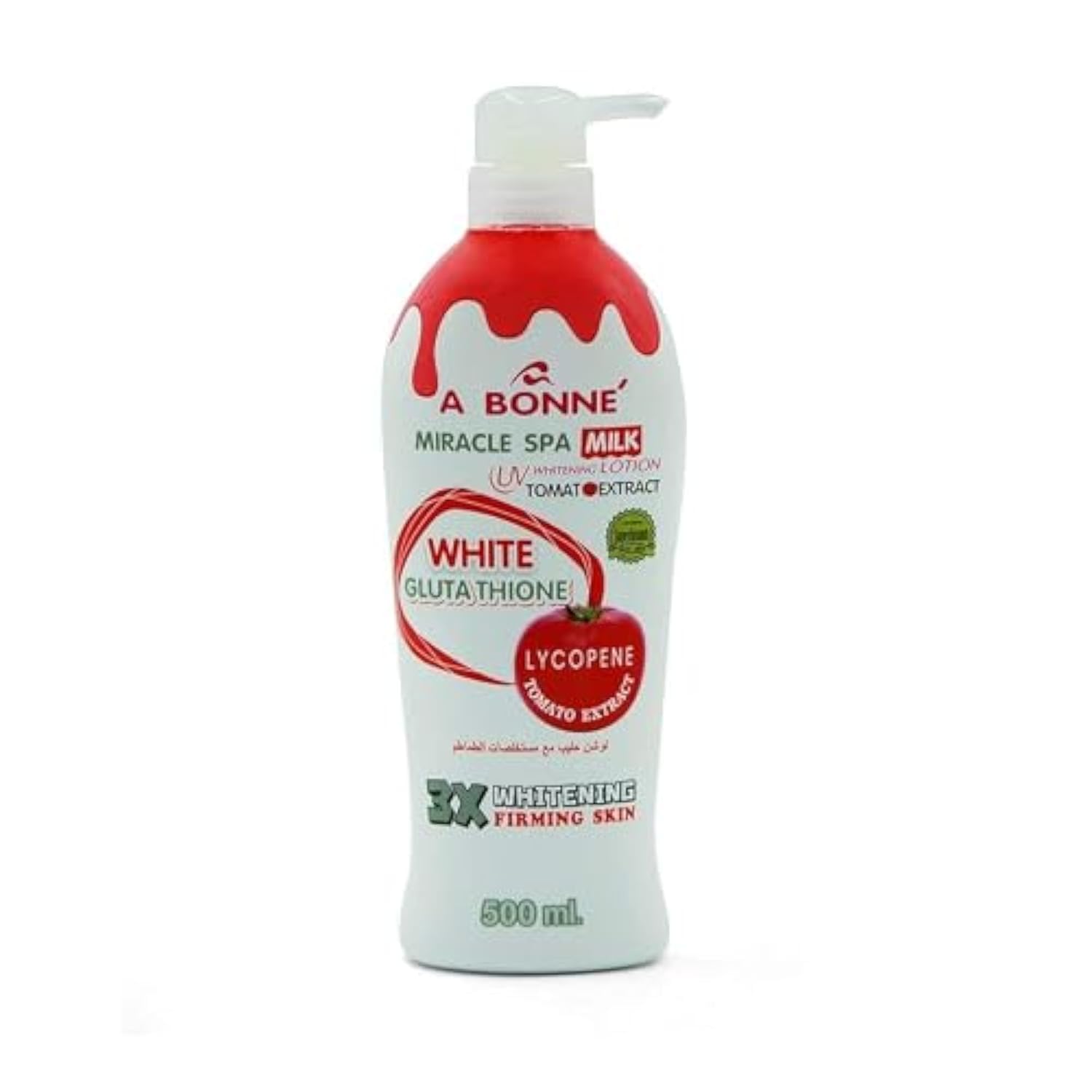 A BONNE Miracle spa milk white gluta thione tomoto extract 500ml