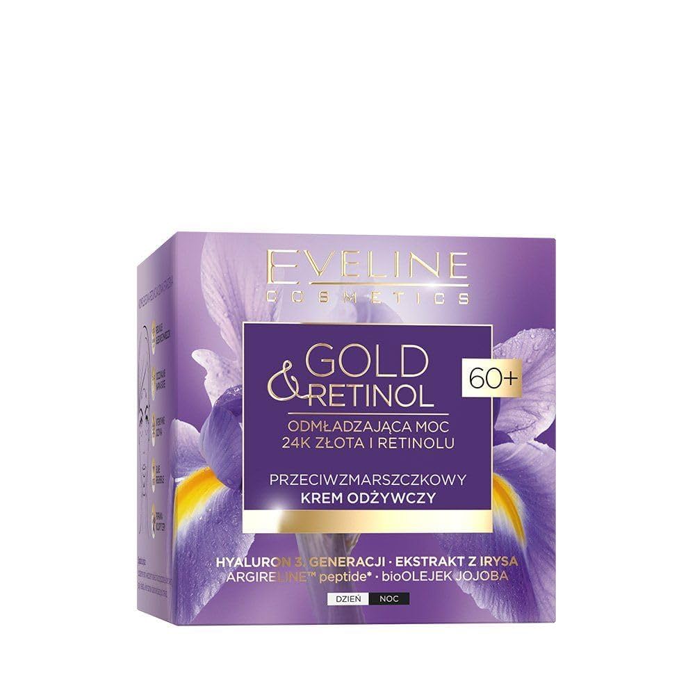 EVELINE Cosmetics gold& retinol anti-wrinkle nourishing cream 50ml