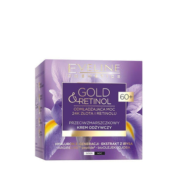 EVELINE Cosmetics gold& retinol anti-wrinkle nourishing cream 50ml