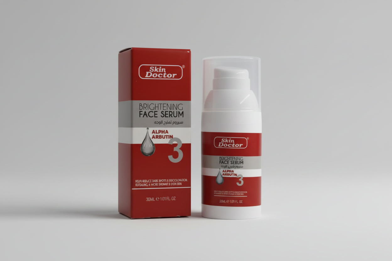 SKIN DOCTOR Brightening face serum alpha arbutin3 30ml | Buy Online | Saffronskins India