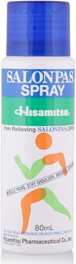 SALONPAS Spray pain relieving salonpas, spf  80ml