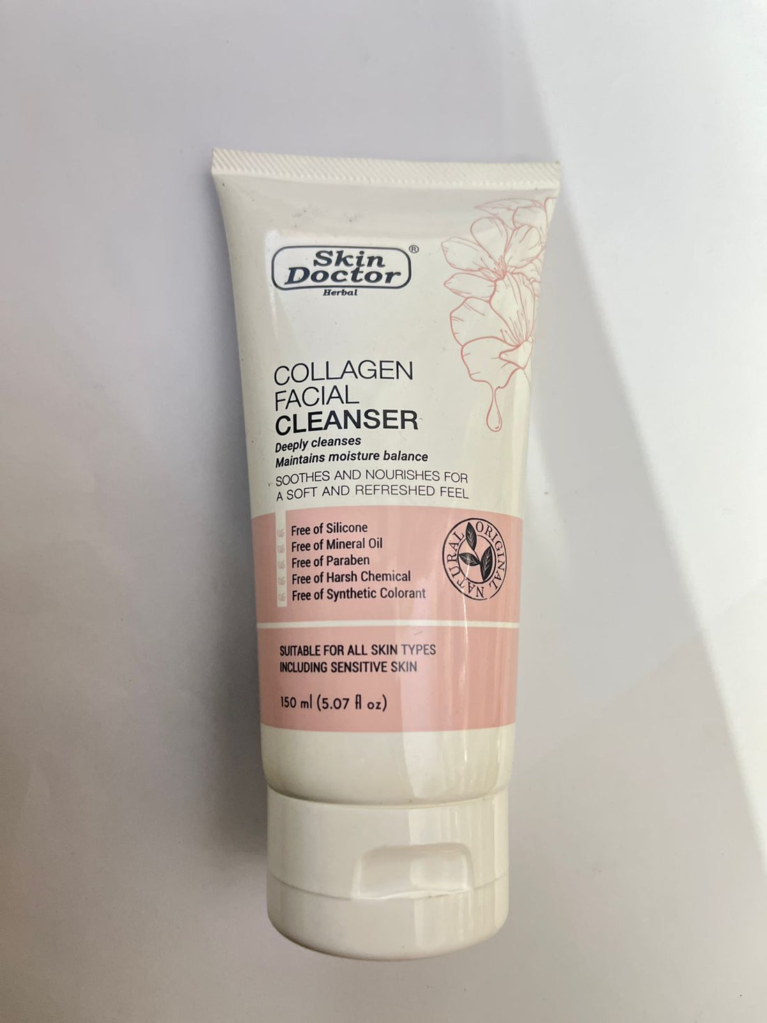 SKIN DOCTOR Herbal collagen facial cleanser 150ml