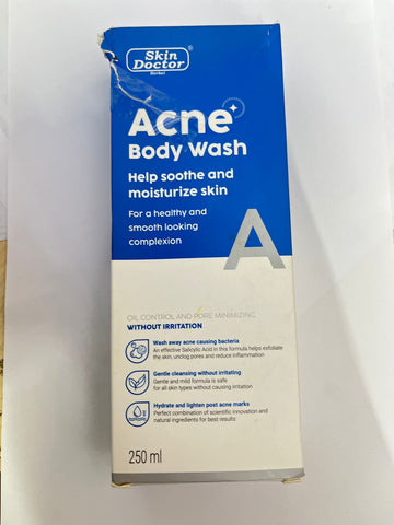 SKIN DOCTOR Acne body help soothe and moisturize skin 250ml | Buy Online | Saffronskins India