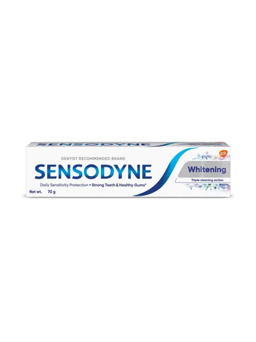 SENSODYNE Whitening triple cleaning action 70g