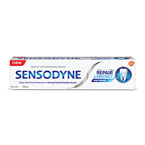 SENSODYNE Repair& protect deep repair 100g | Buy Online | Saffronskins India