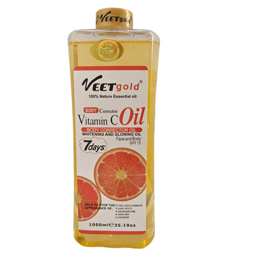 VEET Gold vitamin c body corrector  oil 1000ml | Buy Online | Saffronskins India