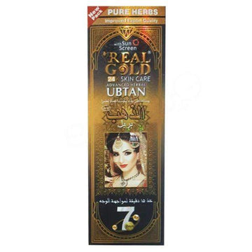 REAL GOLD 24k skin care advance herbal ubtan 75ml