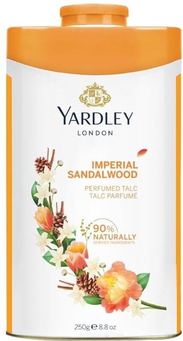 YARDLEY London imperial sandalwood perfumed talc 250g