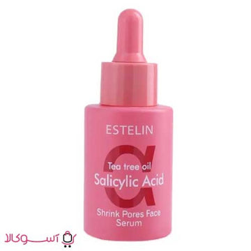 ESTELIN Tea tree oil shrink pores face serum 30ml| Buy Online | Saffronskins India