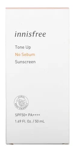 INNISFREE tone up no sebum sunscreen 50ml| Buy Online | Saffronskins India