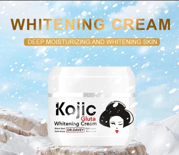 NEW KOJIC gluta whitening cream hydrating& moisturizing | Buy Online | Saffronskins India