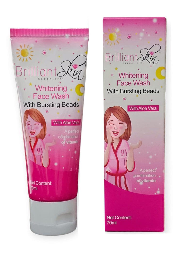 BRILLIANT SKIN Whitening face wash(Aloe vera) 70ml