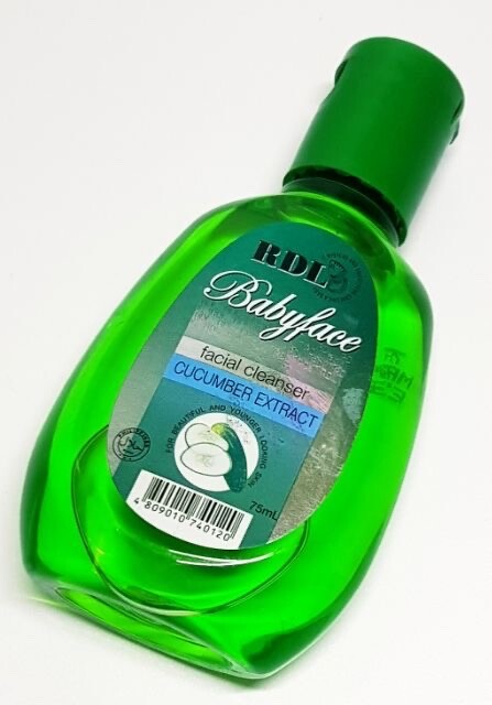 RDL Baby facial cleanser cucumber extract 