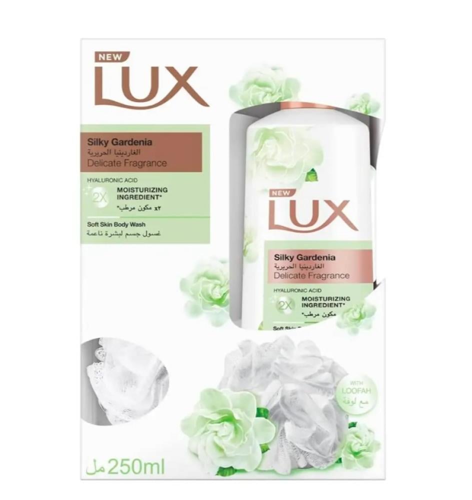 NEW LUX Silky gardenia delicate fragrance soft skin body wash 250ml