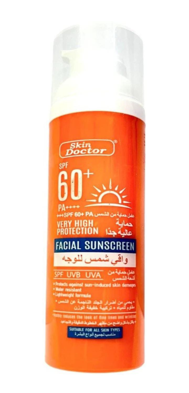 SKIN DOCTOR SPF60 Facial sunscreen 100ml