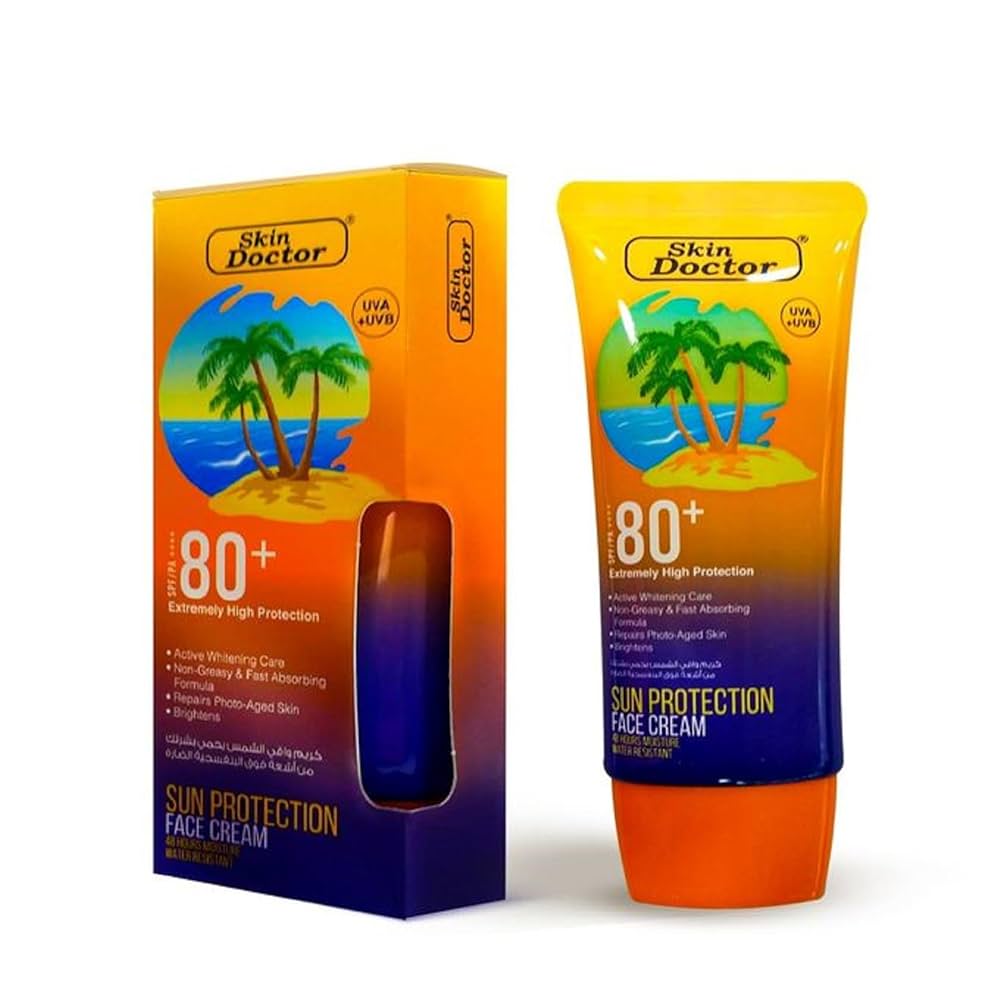 SKIN DOCTOR SPF80 Sun protection face cream 