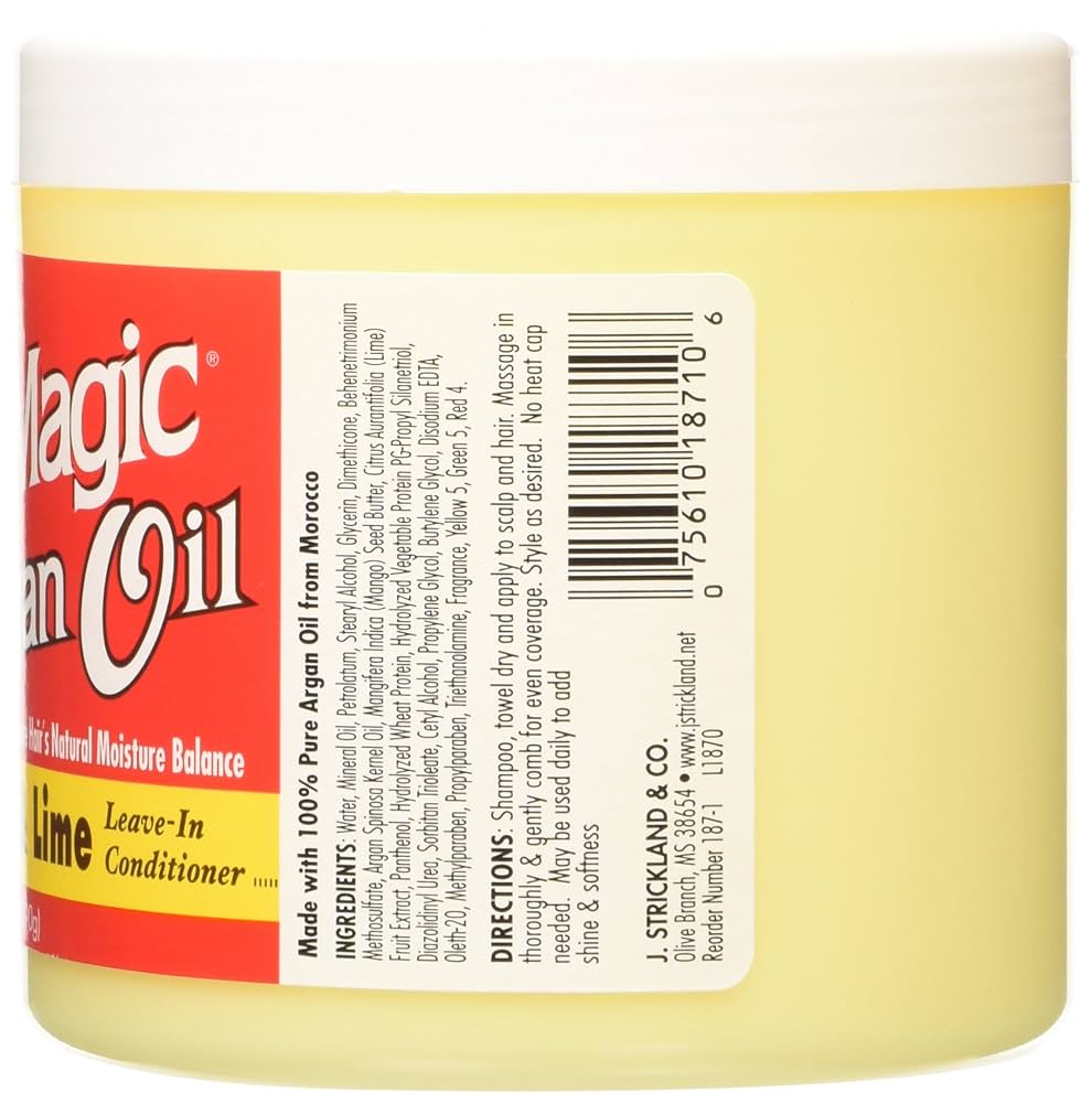BLUE MAGIC Argan oil mango& lime leave-in conditioner 390g