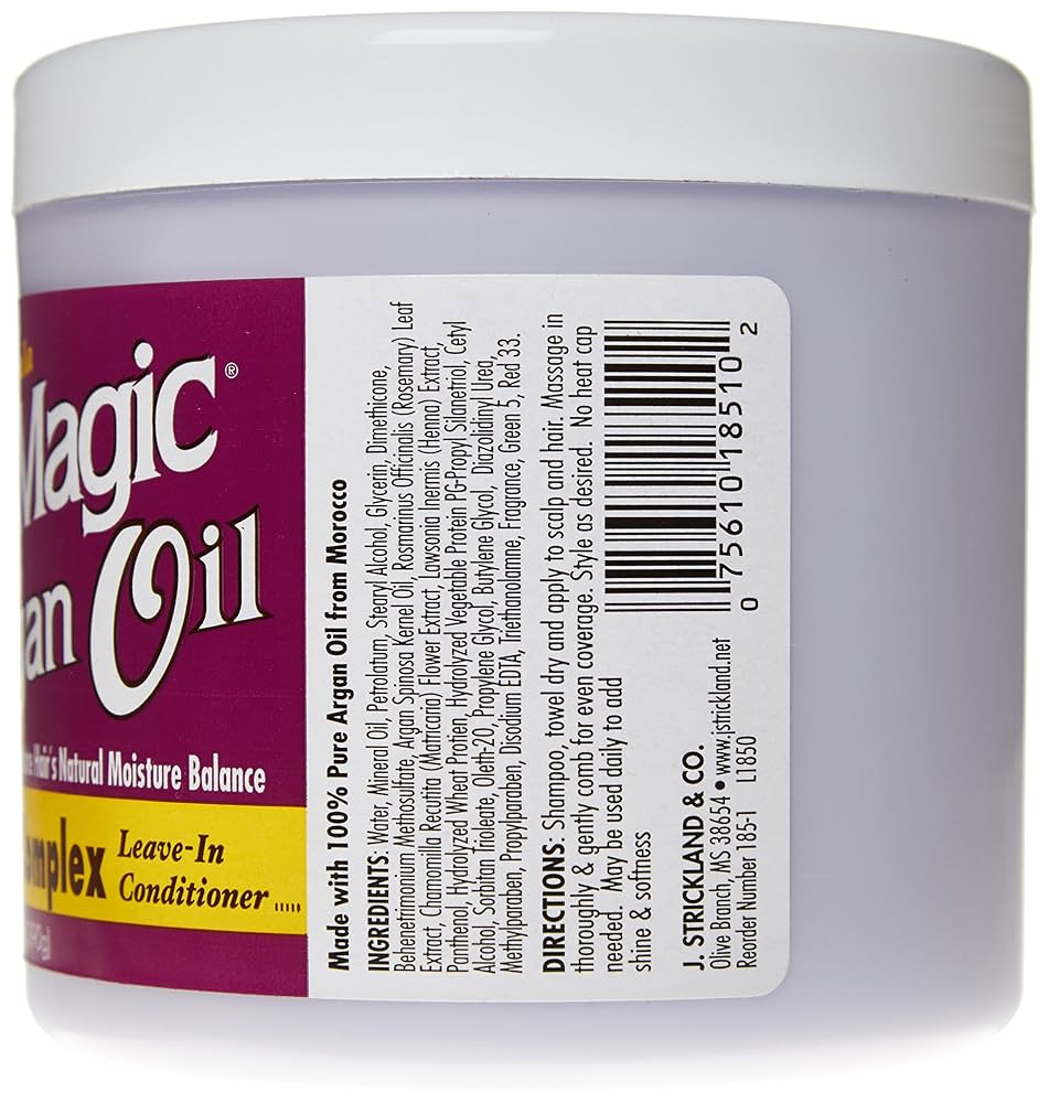 BLUE MAGIC Argan oil herbal complex leave-in conditioner 390g 