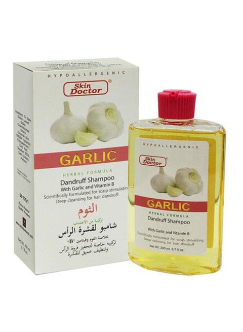 SKINDOCTOR Garlic herbal formula dandruff shampoo 200ml