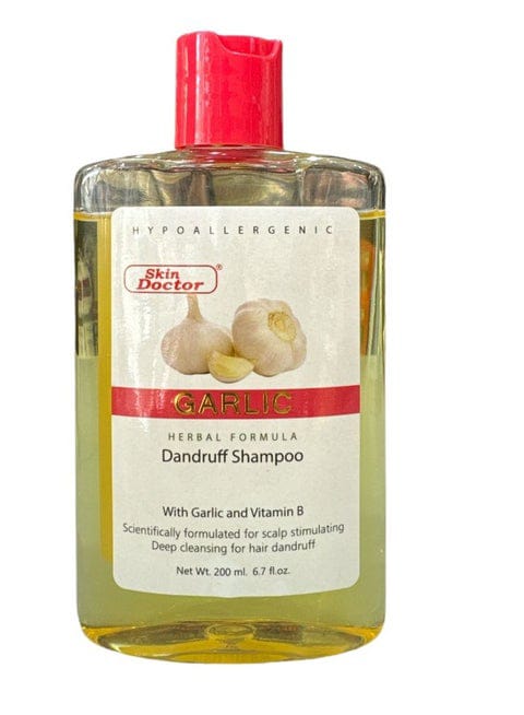 SKINDOCTOR Garlic herbal formula dandruff shampoo 200ml
