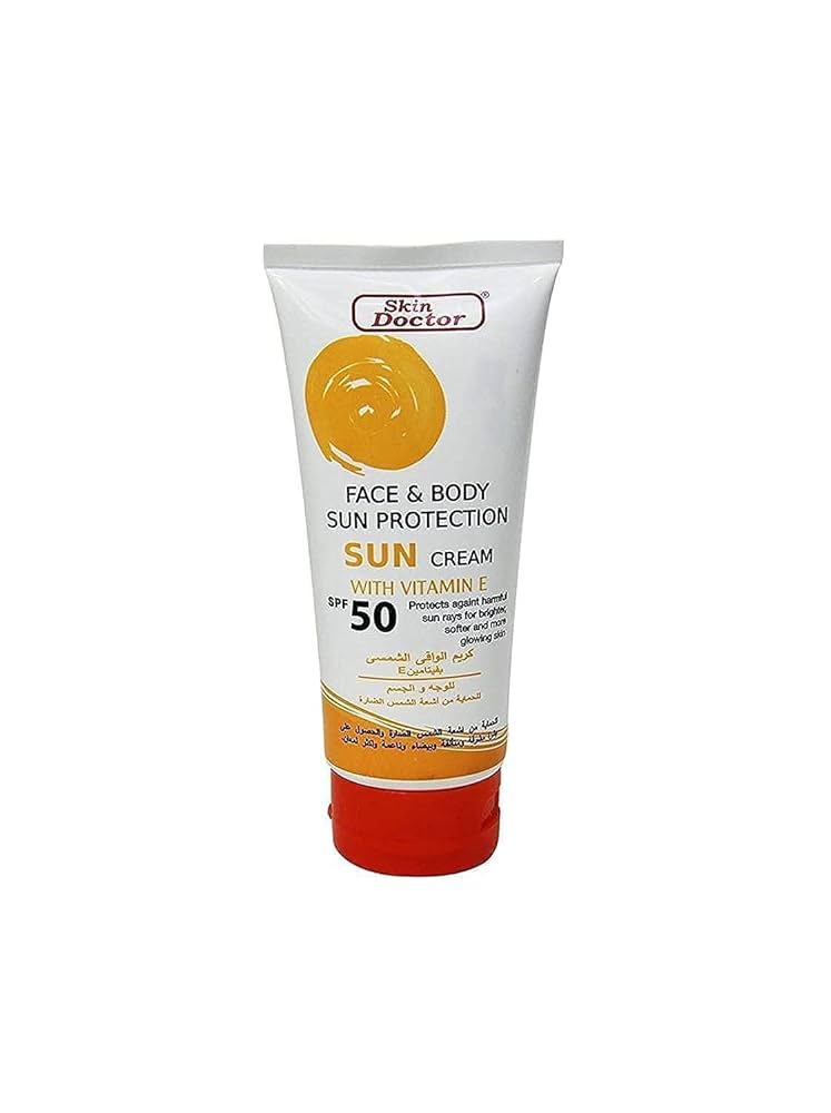 SKIN DOCTOR SPF50 Face and body sun protection sun cream 150g