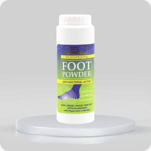 SKIN DOCTOR Deodorizing  foot powder anti-bacterial 75g