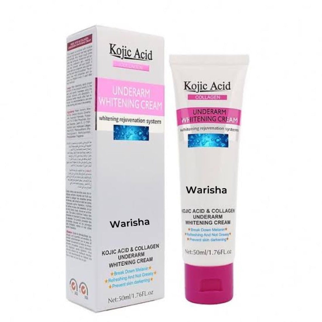 KOJIC ACID Collagen underarm whitening cream 50ml