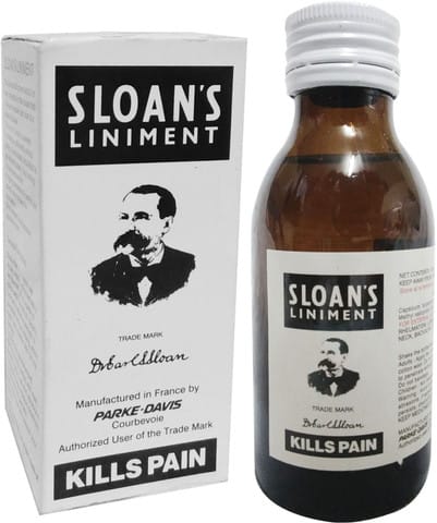 SLOAN'S LINIMENT KILLS PAIN