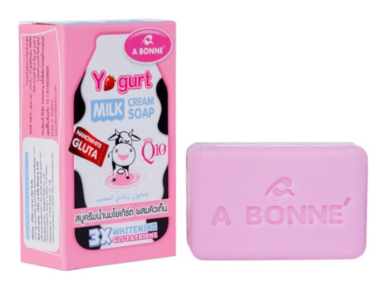 A BONNE Yogurt milk cream soap(Nanowhite Gluta) 90g