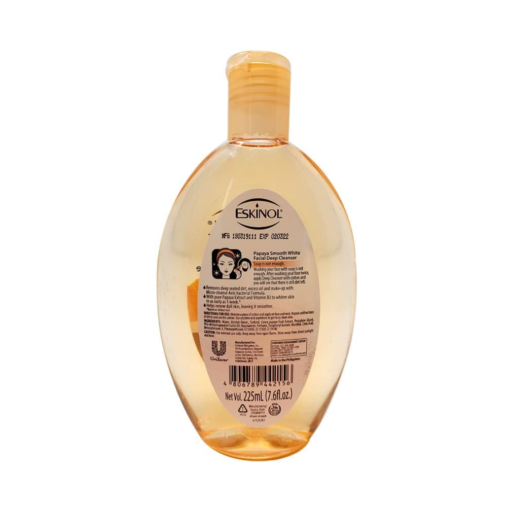 ESKINOL Naturals papaya facial cleanser 225ml