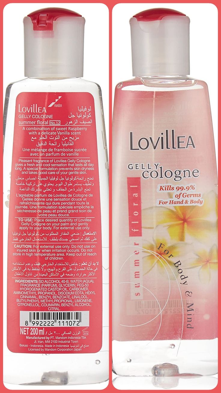 LOVILLEA Gelly cologne summer floral 200ml