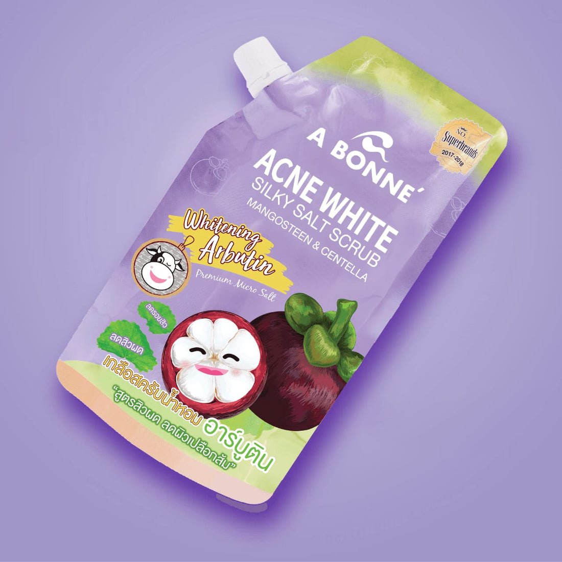 A BONNE Acne white silky salt scrub mangosteen& centella 350g