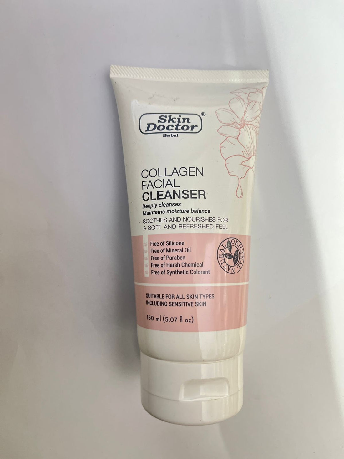 SKIN DOCTOR Herbal collagen facial cleanser 150ml