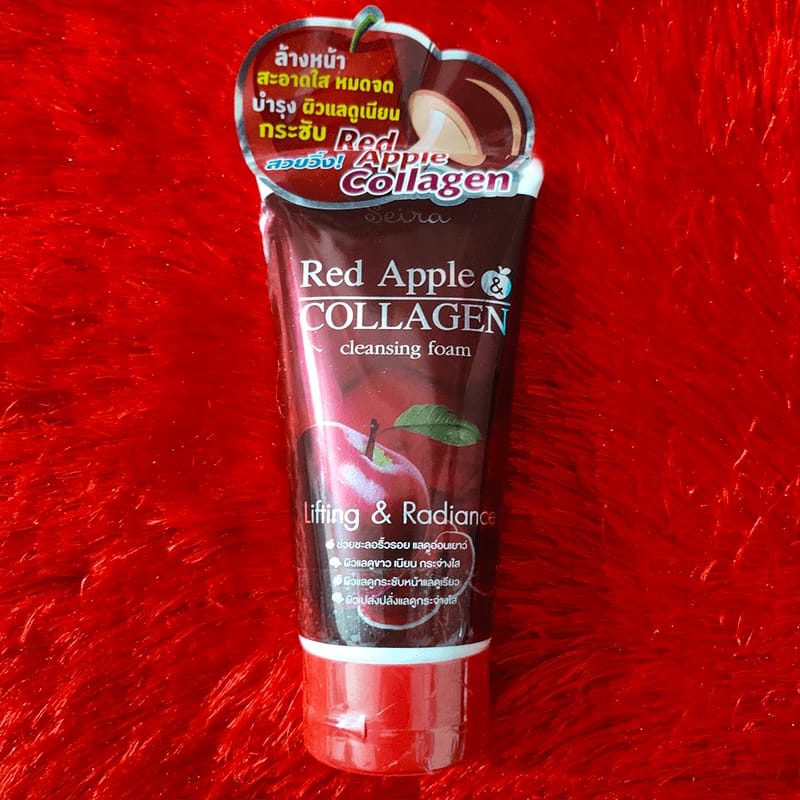 RED Apple collagen cleansing foam 180ml