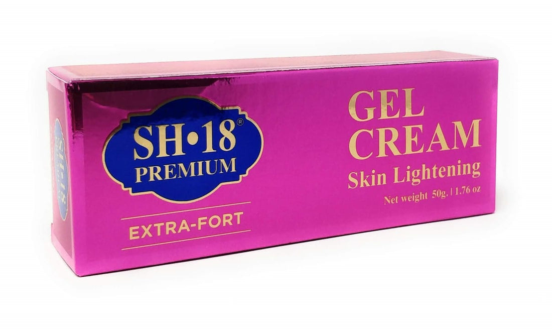 SH 18 PREMIUM extra fort gel cream skin lightening 50g