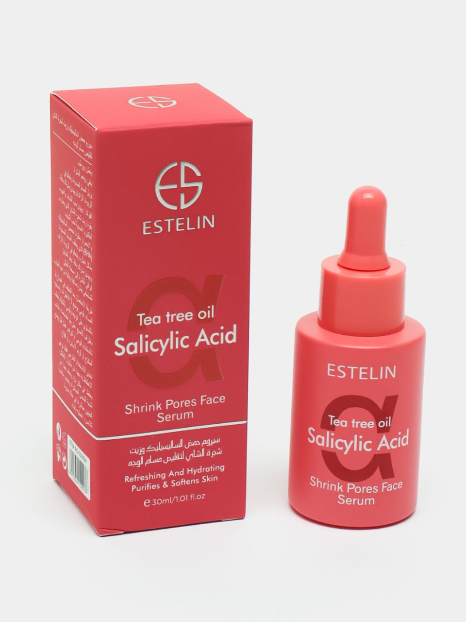 ESTELIN Tea tree oil shrink pores face serum 30mll| Buy Online | Saffronskins India