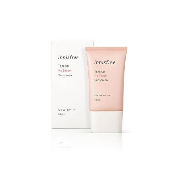 INNISFREE tone up no sebum sunscreen 50ml| Buy Online | Saffronskins India
